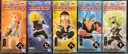 BANDAI SPIRITS WCF One Piece WANOKUNI STYLE2 Complete 5 Piece Set