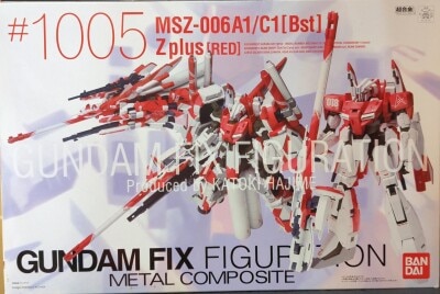 BANDAI GUNDAM FIX FIGURATION METAL COMPOSITE MSZ-006A1/C1 Bst Z Plus Red #1005 รูปภาพ 1