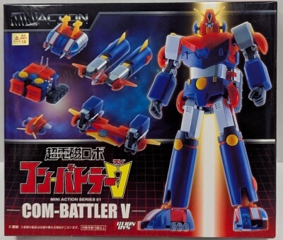 Action Toys Mini Action Figure Chodenji Robo - Combattler V Bild 1