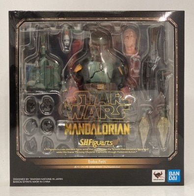 Bandai Spirits SHFiguarts The Mandalorian Boba Fett (STAR ??WARS: The Mandalorian) STAR WARS / THE MANDALORIAN hình ảnh 1