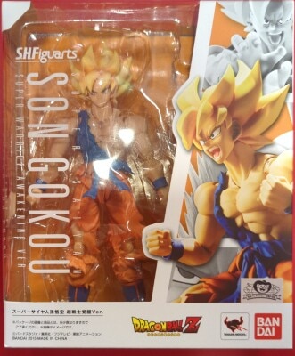 Bandai SHFiguarts Super-Saiyan Son Goku Super Warrior Awakening Ver. Dragon Ball Z