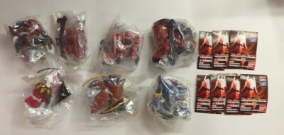 Bandai Char Aznable Collection Mobile Suit Gundam Complete 7 Type Set Kidou Senshi Gundam First