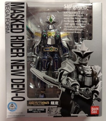Bandai SHFiguarts Super Kamen Rider Den-O& Decade Super Kamen Rider Den-O-O & Decade NEO Generations Onigashima Battleship Kamen Rider NEW Den-O Vega form