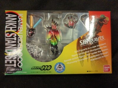 Bandai SHFiguarts Kamen Rider OOO (O's) OOO Ankh Stand set