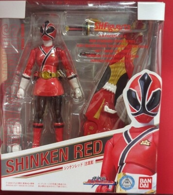Bandai SH Figuarts Samurai Sentai Shinkenger Shinken Red Kaoru Shiba