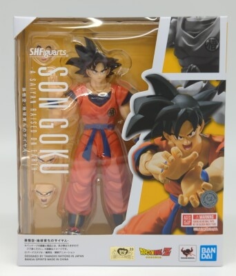 BANDAISPIRITS SHFiguarts Dragon Ball Z Son Goku -Saiyan Raised on Earth- Bandai Namco version
