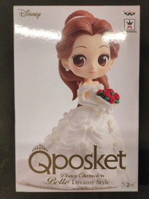 Banpresto - Q Posket Disney Characters Belle Dreamy Style Bell (white) Bild 1