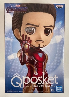 Bandai Spirits Q POSKET / MARVEL IRON MAN / BATTLE VER A (real face)