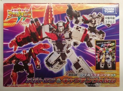 Takara Tomy Transformers Wild King Megatron & Captain Volca Wild King Set WKS02 Bild 1