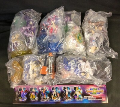 Bandai Complete 6 Type Set