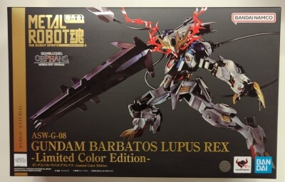 BANDAISPIRITS METAL Robot Spirits Mobile Suit Gundam: Iron-Blooded Orphans Gundam Barbatos Lupus Rex Limited Color Edition รูปภาพ 1