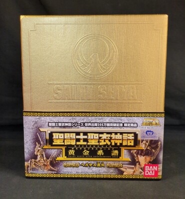 BANDAI Saint Cloth Myth Masami Kurumada Pegasus Seiya Golden Lineage/Genetic Gold รูปภาพ 1