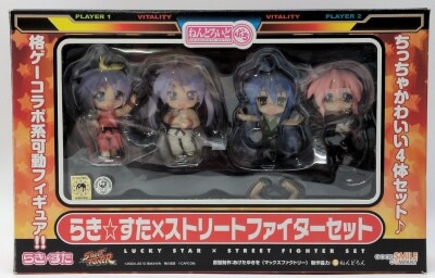 Good Smile Company Nendoroid Petite Petit Lucky Star x Street Fighter set