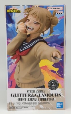BANDAI SPIRITS GLITTERandGLAMOURS OCHACO URARAKAandHimiko Toga