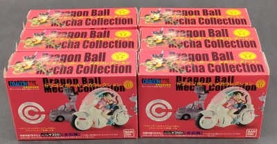 Bandai Dragon Ball Mecha Collection 01 Complete 6 Type Set