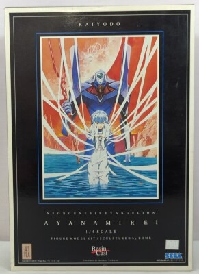 Kaiyodo 1/4 Scale Resin Cast Kit original mold Rei Ayanami รูปภาพ 1