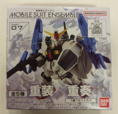 Bandai MOBILE SUIT ENSEMBLEPART 07 BOX version Gundam Mk-II (box version) Bandai Namco version 038