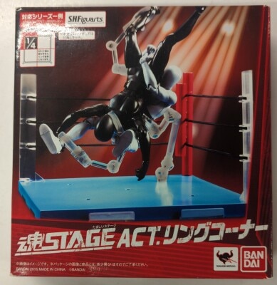 Bandai STAGE ACT Ring Corner/Red Corner