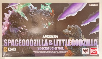 Bandai - SH MonsterArts Space Godzilla and Little Godzilla Special Color Ver SP