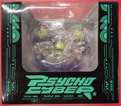 Pokemon Light-Up Figure PSYCHO CYBER Uno, Double, and Runurus Bild 1