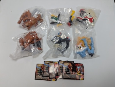 Bandai Yoroi Gensui Appears Edition/Kamen Rider 09 Kamen Rider Series Complete 6 Type Set Yoroi Gensui Appears Edition