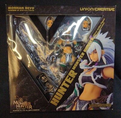 Kaiyodo Vulcanlog Monster Hunter Reborn Hunter Female Swordsman Kirin U series 021 imagen 1