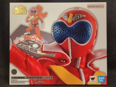 Bandai Spirits SHFiguarts Shinkocchou Seihou Himitsu Sentai Gorenger Akarenger Super Sentai 50th Anniversary Ver. (First edition base stand Limited Edition with Base)
