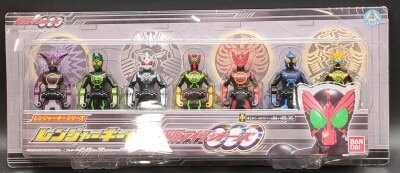 Bandai Ranger Key series Kamen Rider OOO (O's) Ranger Key set Kamen Rider OOO (O's)