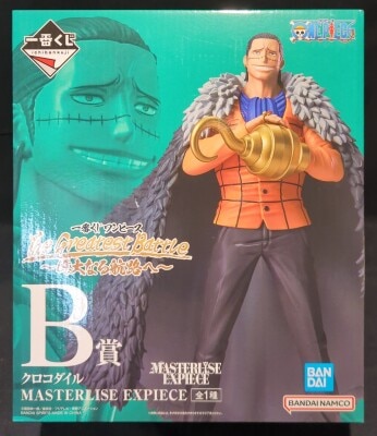 Bandai Spirits Ichiban Kuji One Piece The Greatest Battle To the Great Line B-Prize Crocodile MASTERLISE EXPIECE Bild 1
