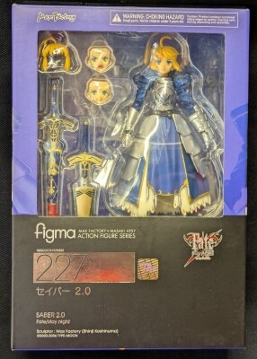 Max FACTORY Figma Fate/stay night Saber 2.0 Resale Version 227 gambar 1