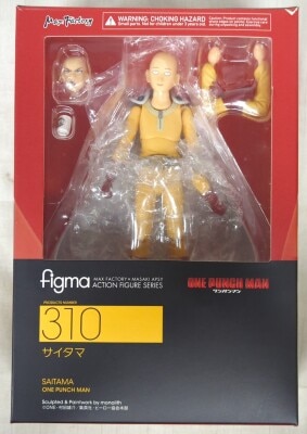 MAX FACTORY figma Saitama CRUNKY x ONE PUNCH MAN Original Figure Set 310 รูปภาพ 1