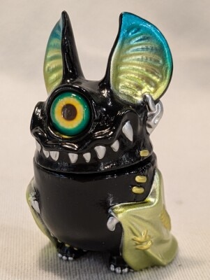 SO-TA Monocular Bat Ivy EYEBAT BEAST KAGEMARU DESIGNS Black Body Yellow green imagen 1