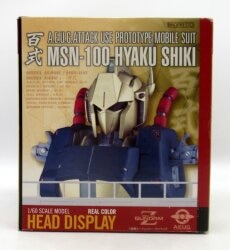 Banpresto head Display Mobile Suit Zeta Gundam Hyaku-Shiki (Real Color) รูปภาพ 1