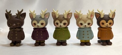 MEDICOMTOY VAG series 16 Hinata Kahori MORRIS Complete 5 Piece Set Bild 1