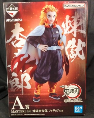 Bandai Spirits Ichiban Kuji Demon Slayer: Kimetsu no Yaiba Highest Ranking Swordsman Pillar A-Prize Kyojuro Rengoku MASTERLISE Figure