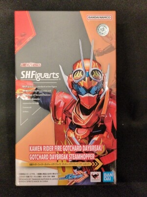 Bandai Spirits SHFiguarts Kamen Rider Gotchard Kamen Rider Fire Gotchard Daybreak / Gotchard Day Break Steam Hopper