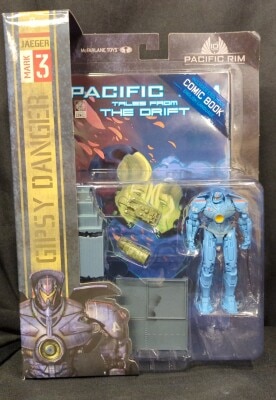 McFARLANETOYS GYPSY DANGER/COMICBOOK included