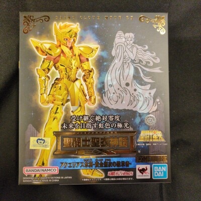Bandai Spirits Saint Seiya Myth Cloth EX Masami Kurumada Aquarius Hyouga- Successor of the Gold Cloth-