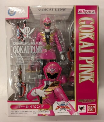 Bandai SH Figuarts Kaizoku Sentai Gokaiger Gokai Pink