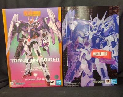BANDAI SPIRITS METAL BUILD Mobile Suit Gundam 00 10th Anniversary Trans-Am Riser Full Particle ver. รูปภาพ 1