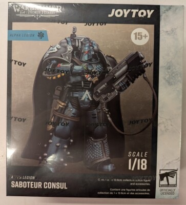JOY TOY WARHAMMER THE HORUS HERESY ALPHA LEGION SABOTEUR CONSIL รูปภาพ 1