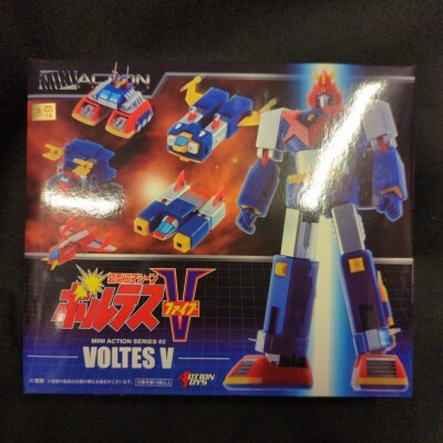 Action Toys Mini Action Figure Chodenji Machine: Voltes V Bild 1