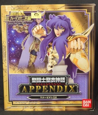 BANDAI Saint Seiya Myth Cloth APPENDIX/ Appendix Masami Kurumada Scorpion Milo รูปภาพ 1