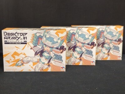 MegaHouse Desktop Army B-101s Sylphy series β Platoon [Updated Version] Complete 3 Type Set image 1