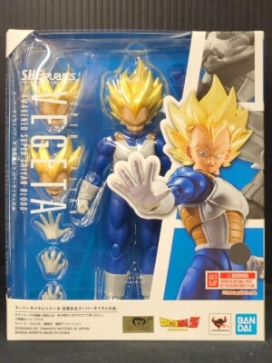 BANDAI SPIRITS SHFiguarts Super Saiyan Vegeta -Awakening Super Saiyan Blood-