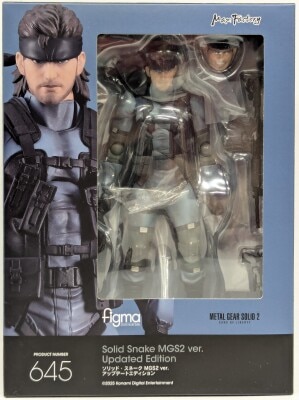 MAX FACTORY figma Solid Snake MGS2 ver. Update Edition With Bonus 645