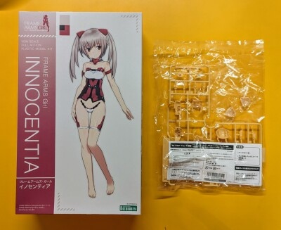 Kotobukiya Frame Arms Girl Innocentia with Kotobukiya shop exclusive With Bonus