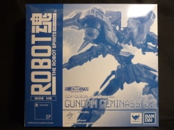 Bandai ROBOT SPIRITS <side ms=""> Mobile Suit Gundam Wing DUAL STORY G-UNIT Gundam Geminass 02+ High Mobility Unit SP </side>