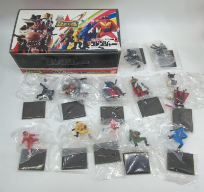 Bandai Super Modeling Soul / Himitsu Sentai Gorenger PART 1 Himitsu Sentai Gorenger Complete 10 Type Set Goranger Super Modeling Soul 01