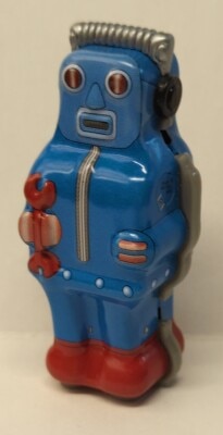 Meiji Seika Tin Museum Kitahara Collection Zoomer/Blue